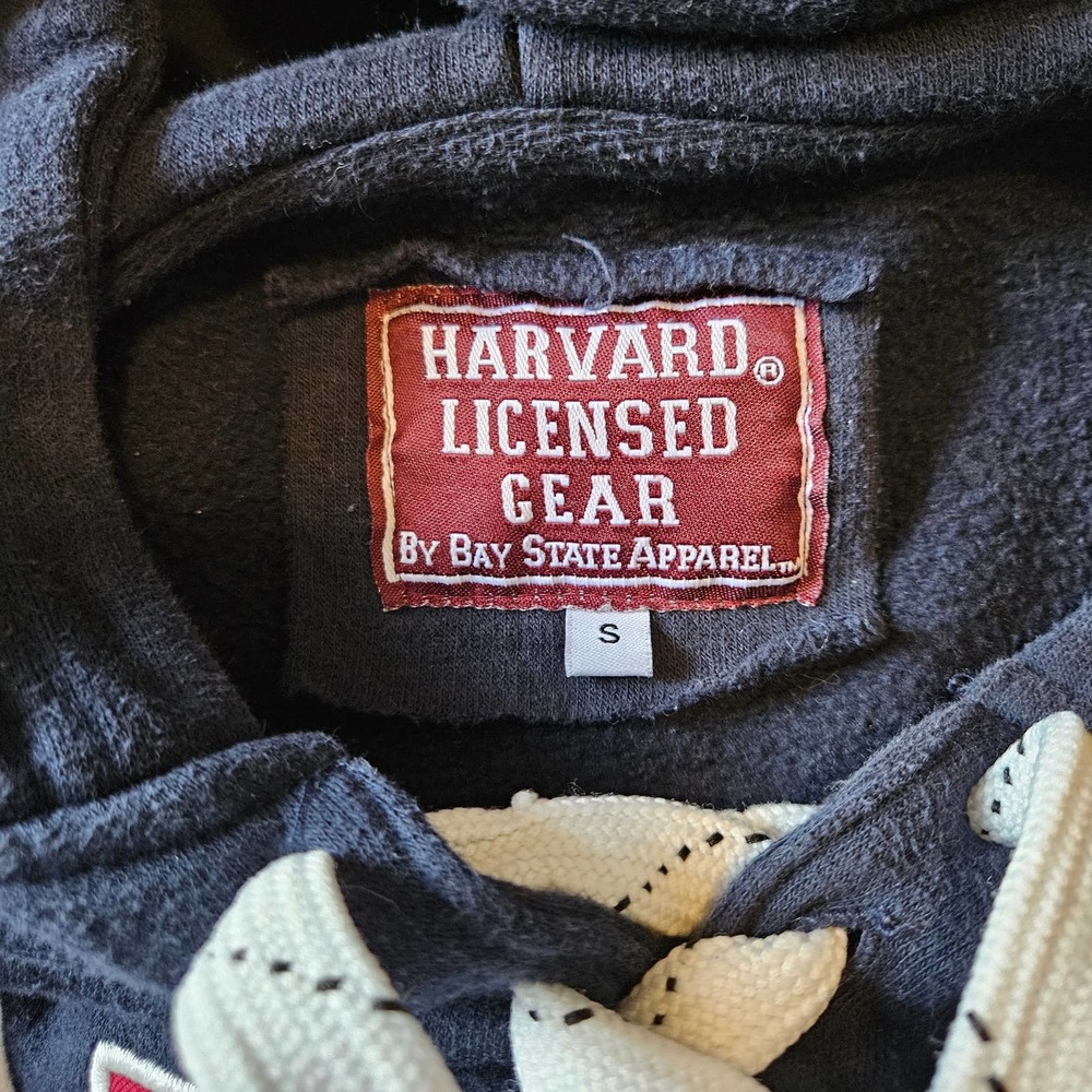 Bay State Apparel Harvard University Pullover Hoodie, Size S - Picture 3 of 5
